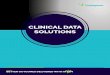 CLINICAL DATA SOLUTIONS - Indegene
