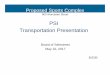 PSI Transportation Presentation