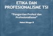ETIKA DAN PROFESIONALISME TSI - dina_agustin.staff 