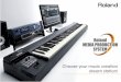 Visit the Roland website to interactively customize a 
