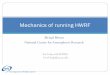 Mechanics of running HWRF - dtcenter.org