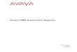 Avaya CMS Supervisor Reports