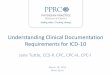 Understanding Clinical Documentation Requirements for ICD-10