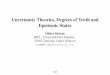 Uncertainty Theories, Degrees of Truth and Epistemic States