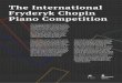 The International Fryderyk Chopin Piano Competition