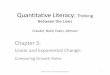 Quantitative Literacy: Thinking Between the Lines