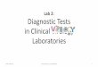 Lab 2: Diagnostic Tests in Clinical Virology Laboratories