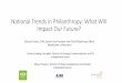 National Trends in Philanthropy: What Will Impact Our Future?