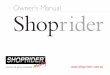 Owner’s Manual Shoprider