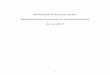 Relazione sulla ricerca del Dipartimento Economia e 