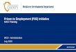 Prison to Employment (P2E) Initiative