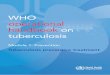 operational handbook operational handbook on tuberculosis