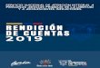 INFORME RENDICIÓN DE CUENTAS SNAI 2019