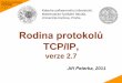 Rodina protokolů TCP/IP, verze 2