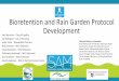 Bioretention and Rain Garden Protocol Development