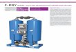 112 OMEGA AIR: Compressed air dryers F-DRy sERIEs hEATLEss