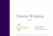 Valuation Workshop - Reasonable Deviations
