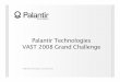 Palantir Technologies VAST 2008 Grand ChallengeVAST 2008 