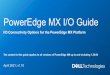 PowerEdge MX I/O Guide v1.10 (PDF) - Dell Technologies