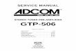 STEREO TUNER PRE-AMPLIFIER GTP-506 - Audio-Circuit [.dk