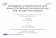 Investigation of Hybrid Overset Grid- Based CFD Methods 