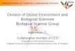 Division of Global Environment and Biological Sciences 