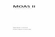MOAS II Manual - K1XM