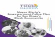 Mayor Gloria’s Empowerment Policy Plan for San Diego’s 