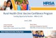 Rural Health Clinic Vaccine Confidence Program
