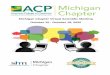 Michigan Chapter Virtual Scientific Meeting October 15 