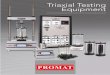 Triaxial Testing Equipment - Promat