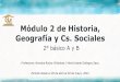 Módulo 2 de Historia, Geografía y Cs. Sociales