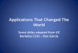 Applications That Changed The World