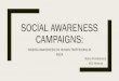 SOCIAL AWARENESS CAMPAIGNS - ODU Digital Commons