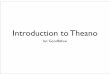 Introduction to Theano