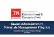 TDEC Grant Offerings and Resources - TN.gov