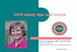 CPH study tips and tricks - Homepage - CUNY Graduate 