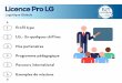 Licence Pro LG - Lumière University Lyon 2