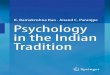 K. Ramakrishna Rao · Anand C. Paranjpe Psychology in the 