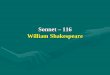 Sonnet 116 William Shakespeare - KEA | Home