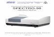 Fluorescent Spectrophotometers SPECTRO-98