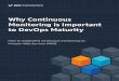 Why Continuous Monitoring Is Important to DevOps Maturity