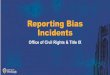 Reporting Bias Incidents - diversity.pitt.edu