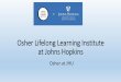 Osher Lifelong Learning Institute at Johns Hopkins