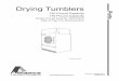Drying Tumblers Parts Manual - PWS Laundry