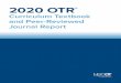 2020 OTR® Curriculum Textbook and Peer-Reviewed Journal …