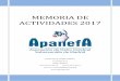 MEMORIA DE ACTIVIDADES 2017 - Apanefa
