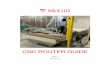 CNC Router Guide - McGill University