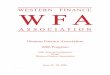 Western Finance Association 2020 Program