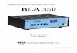 Solid-State HF Linear Power Amplifier BLA 350